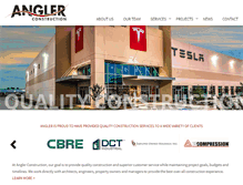 Tablet Screenshot of anglerco.com